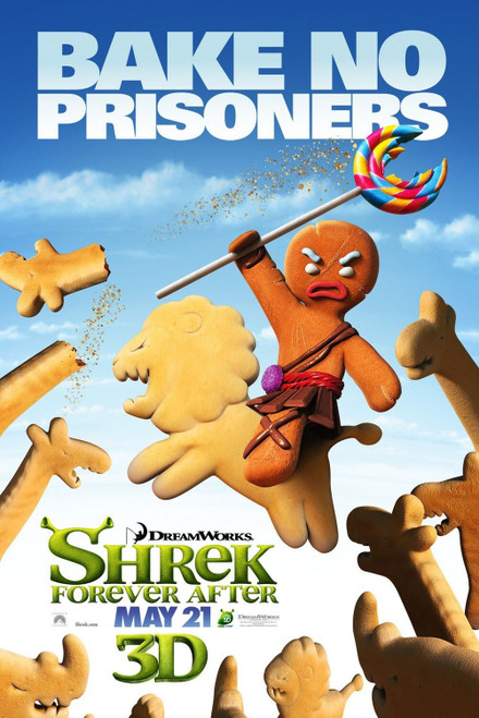 Shrek Forever After (2010)_6 Poster Canvas Movie Film Print A0 A1 A2 A3 A4 A5 A6