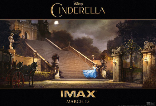 Cinderella (2015)_6 Movie Film Poster Canvas iconic design