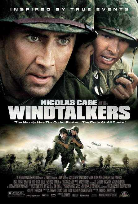 Windtalkers (2002)_3 Poster Canvas Movie Film Print A0 A1 A2 A3 A4 A5 A6 Art Wal
