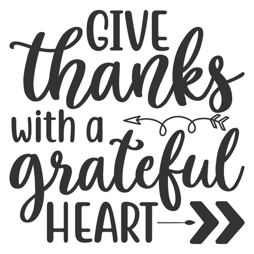 Give thanks with a grateful heart-01 Poster Canvas Movie Film Print A0 A1 A2 A3