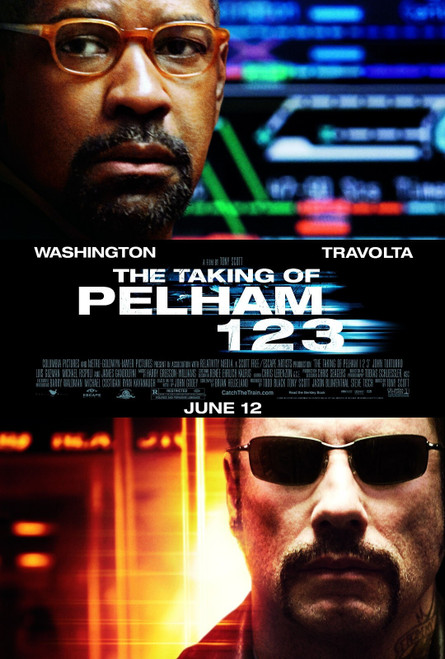The Taking of Pelham 123 (2009)_4 Poster Canvas Movie Film Print A0 A1 A2 A3 A4