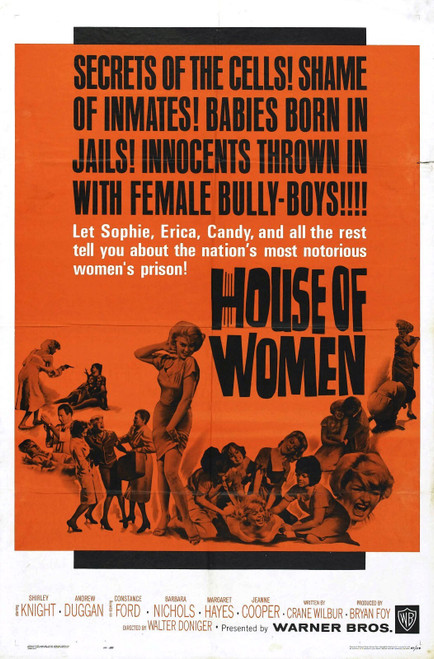 House Of Women 01 Poster Canvas Movie Film Print A0 A1 A2 A3 A4 A5 A6 Art Wall D