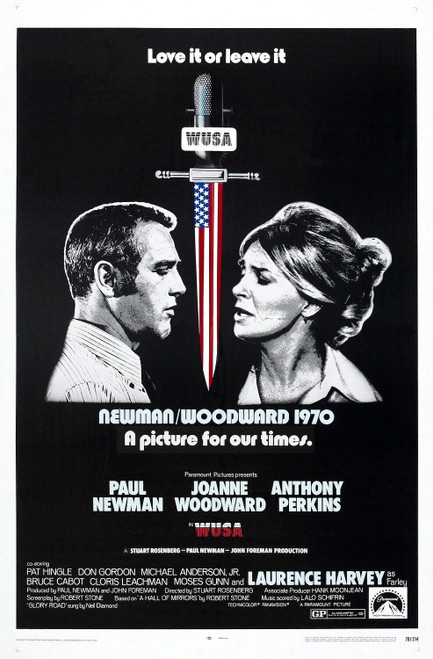 WUSA (1970)_0 Poster Canvas Movie Film Print A0 A1 A2 A3 A4 A5 A6 Art Wall Decor