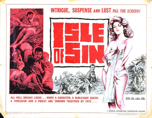 Isle Of Sin 02 Poster Canvas Movie Film Print A0 A1 A2 A3 A4 A5 A6 Art Wall Deco