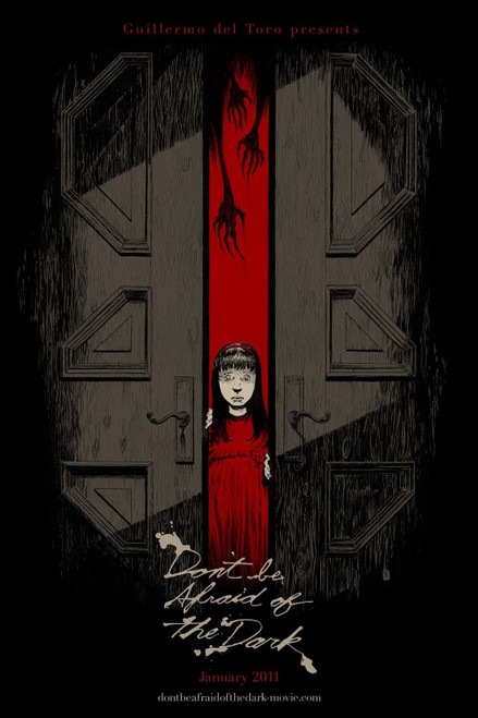 Don_t Be Afraid of the Dark (2011)_1 Movie Film Poster Canvas iconic design