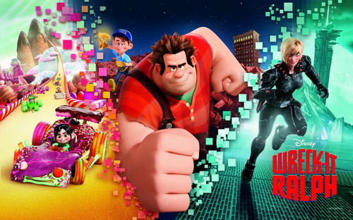 Wreck-It Ralph (2012)_18 Poster Canvas Movie Film Print A0 A1 A2 A3 A4 A5 A6 Art