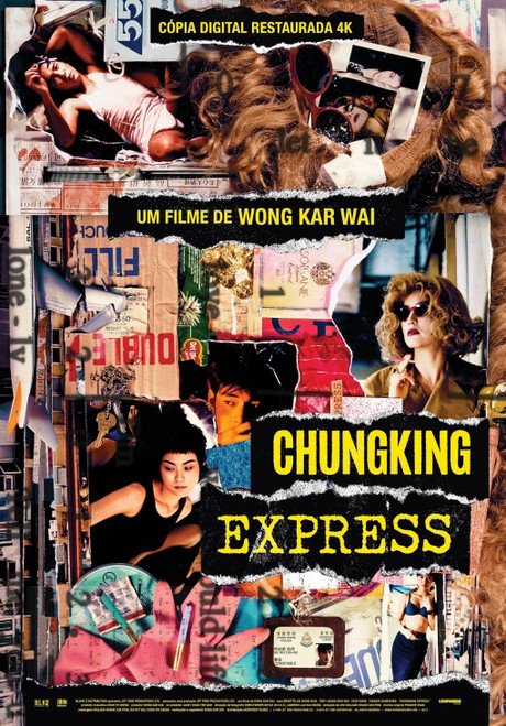 Chungking Express (1996)_4 Movie Film Poster Canvas iconic design