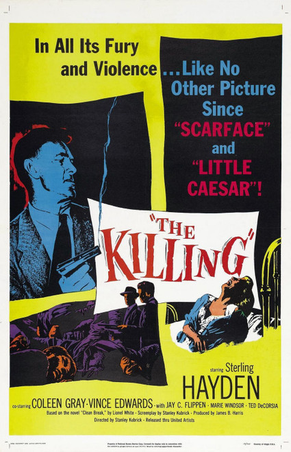 The Killing (1956)_1 Poster Canvas Movie Film Print A0 A1 A2 A3 A4 A5 A6 Art Wal