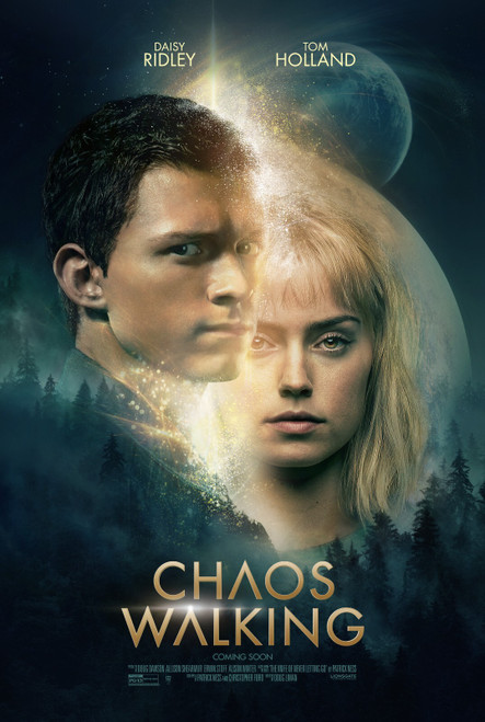 Chaos Walking (2021)_2 Movie Film Poster Canvas iconic design