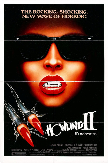 Howling 2 01 Poster Canvas Movie Film Print A0 A1 A2 A3 A4 A5 A6 Art Wall Decora