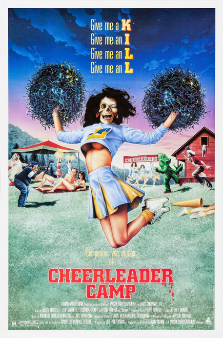 Cheerleader Camp (1987)_0 Movie Film Poster Canvas iconic design