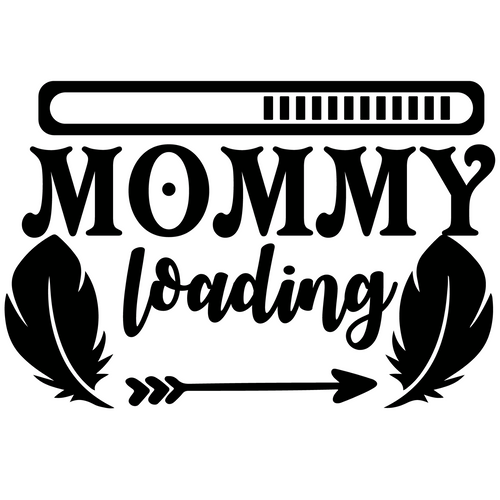 Mommy Loading-01 Poster Canvas Movie Film Print A0 A1 A2 A3 A4 A5 A6 Art Wall De