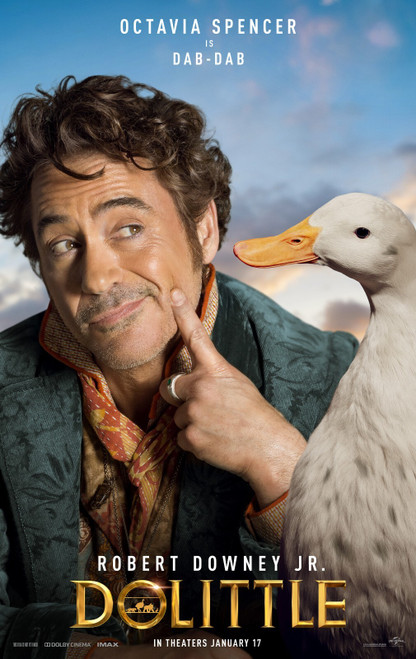 Dolittle (2020)_4 Movie Film Poster Canvas iconic design