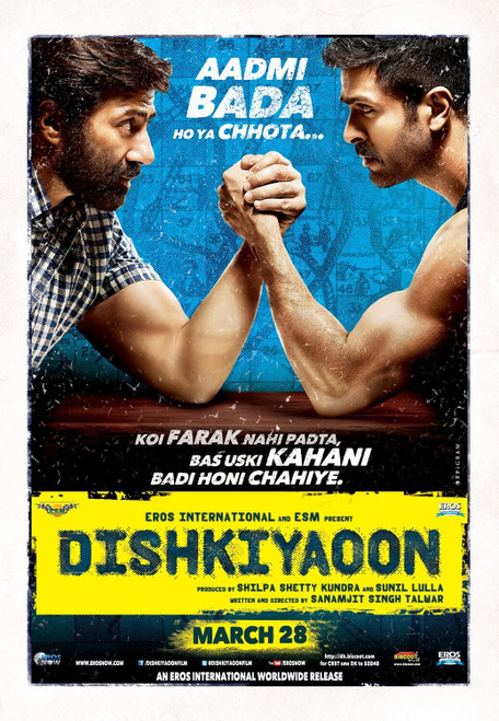 Dishkiyaoon (2014)_4 Movie Film Poster Canvas iconic design