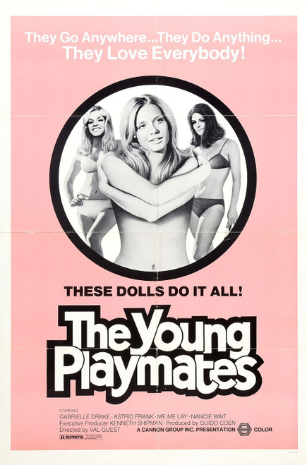 Young Playmates 01 Poster Canvas Movie Film Print A0 A1 A2 A3 A4 A5 A6 Art Wall
