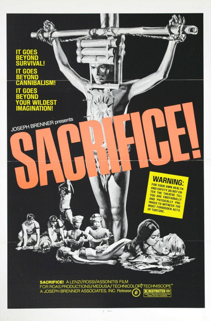 Sacrifice! (1973)_0 Poster Canvas Movie Film Print A0 A1 A2 A3 A4 A5 A6 Art Wall