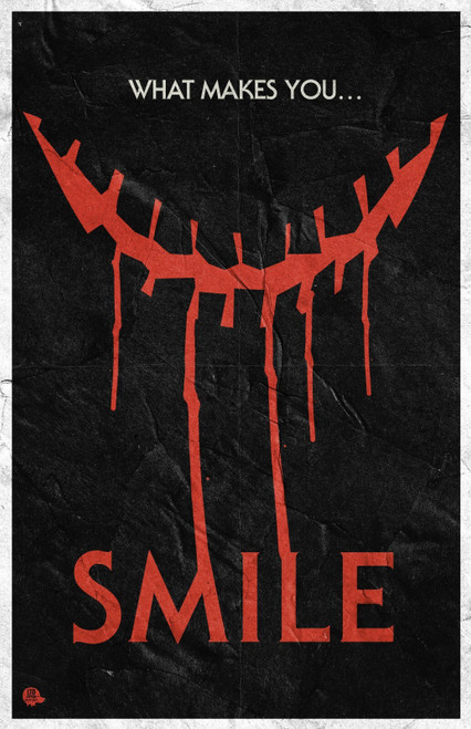Smile (2022)_7 Poster Canvas Movie Film Print A0 A1 A2 A3 A4 A5 A6 Art Wall Deco
