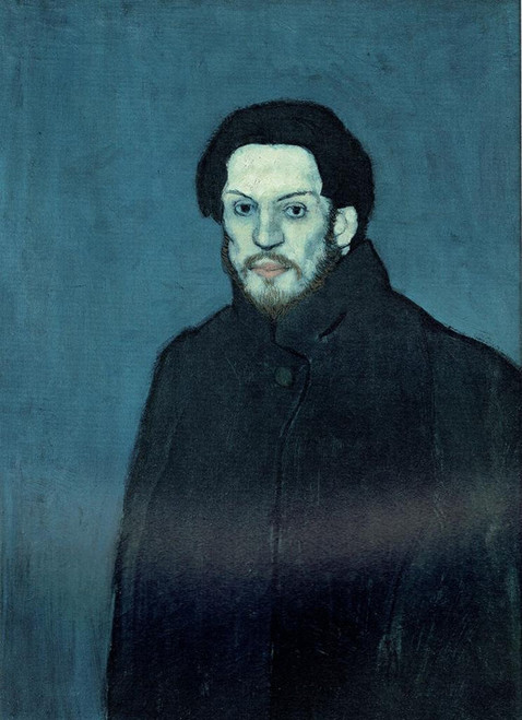 Self portrait late 1901 Picasso