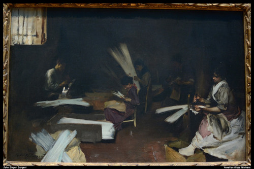 john-singer-sargent---venetian-glass-workers--jpb_26779719683_o(1) Poster Canvas