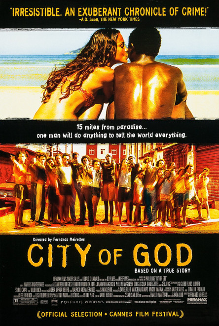 City of God (2003)_1 Movie Film Poster Canvas iconic design