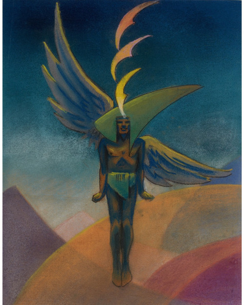 HANNES BOK Bird Man 1930 Poster Canvas Movie Film Print A0 A1 A2 A3 A4 A5 A6 Ar