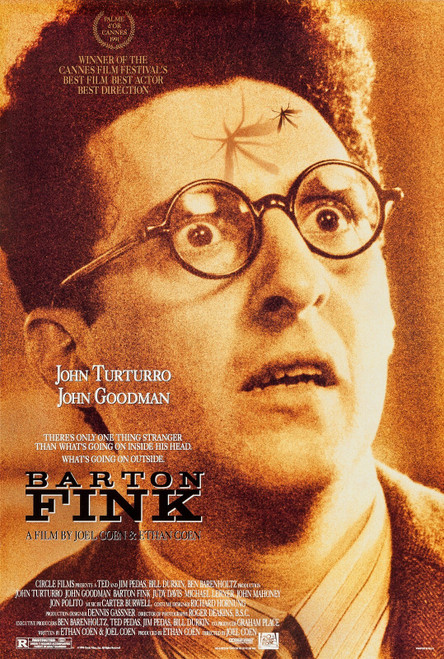 Barton Fink (1991)_2 Movie Film Poster Canvas iconic design