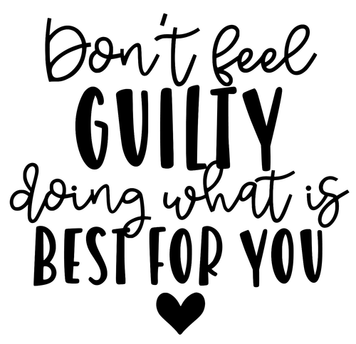 Dontfeelguiltydoingwhatsbestforyou Poster Canvas Movie Film Print A0 A1 A2 A3 A4