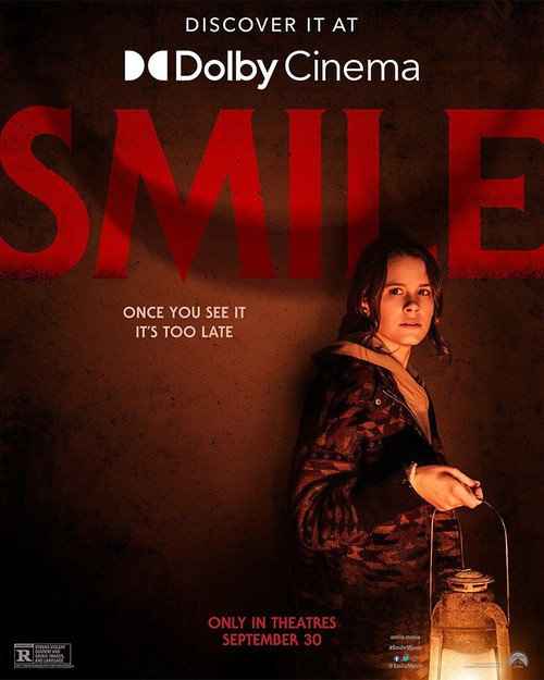Smile (2022)_6 Poster Canvas Movie Film Print A0 A1 A2 A3 A4 A5 A6 Art Wall Deco