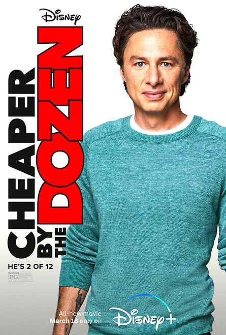 Cheaper by the Dozen (2022)_2 Movie Film Poster Canvas iconic design
