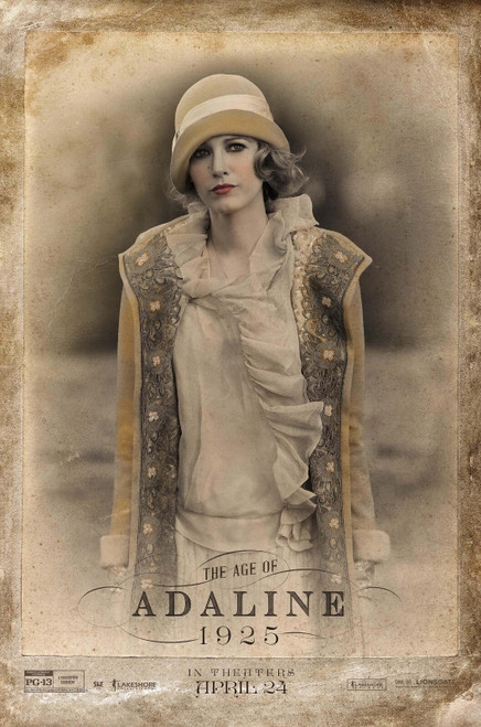 The Age of Adaline (2015)_2 Poster Canvas Movie Film Print A0 A1 A2 A3 A4 A5 A6