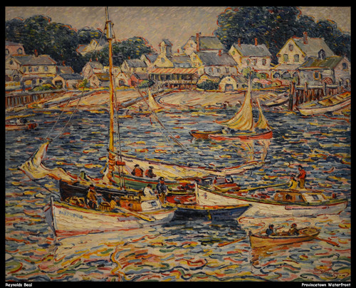 reynolds-beal--provincetown-waterfront--jpb_16119314611_o(1) Poster Canvas Movie