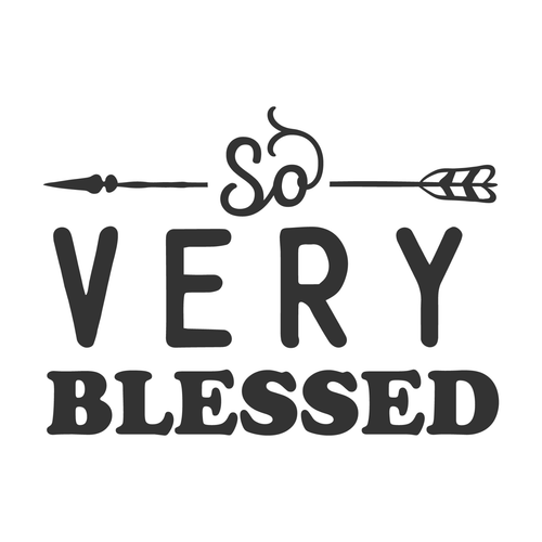 So very blessed-01 (2) Poster Personalized Canvas Movie Film Print A0 A1 A2 A3 A