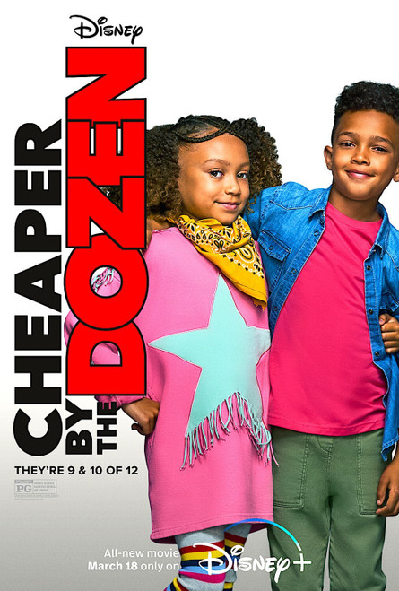 Cheaper by the Dozen (2022)_4 Movie Film Poster Canvas iconic design