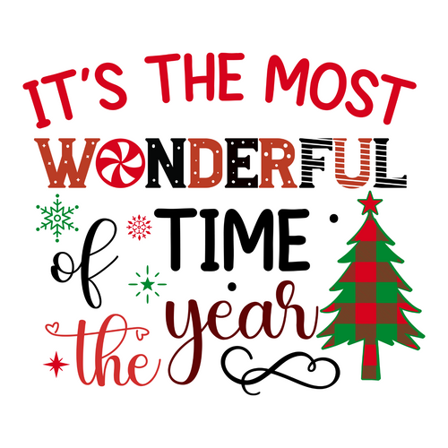 It_s the most wonderful time of the year-01 Poster Canvas Movie Film Print A0 A