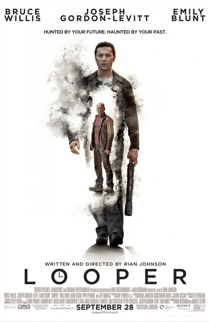 Looper (2012)_5 Poster Canvas Movie Film Print A0 A1 A2 A3 A4 A5 A6 Art Wall Dec