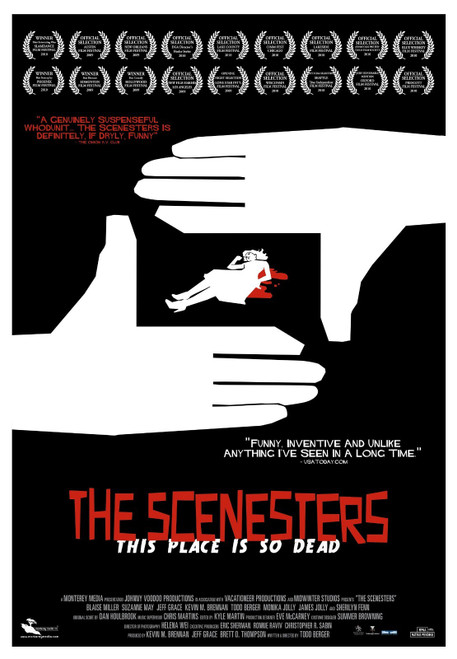 The Scenesters (2010)_0 Poster Canvas Movie Film Print A0 A1 A2 A3 A4 A5 A6 Art