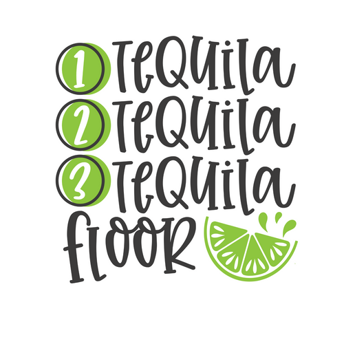 1 tequila 2 tequila 3 tequila (2) Funny Poster Design Canvas Motivation Print A0