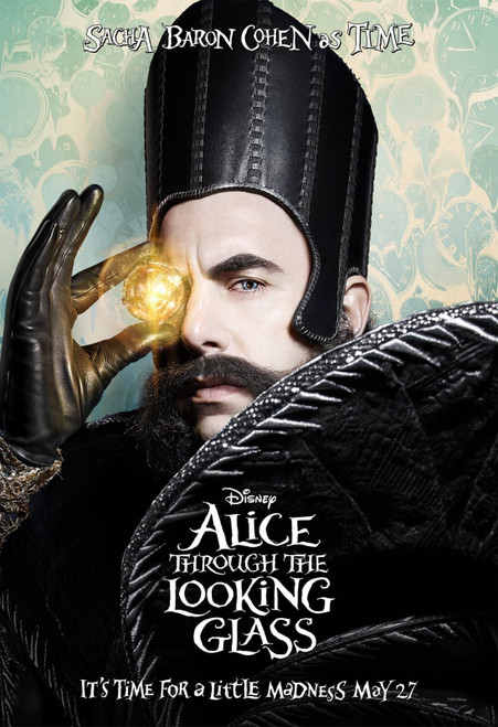 Alice Through the Looking Glass (2016)_4 Movie Film Poster Canvas iconic design