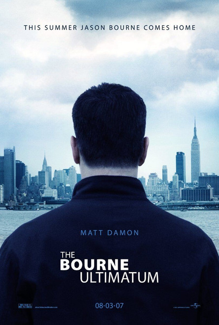 The Bourne Ultimatum (2007)_1 Poster Canvas Movie Film Print A0 A1 A2 A3 A4 A5 A