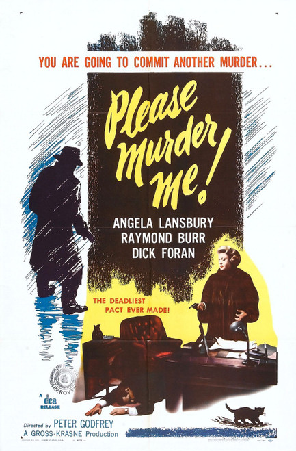 Please Murder Me 01 Poster Canvas Movie Film Print A0 A1 A2 A3 A4 A5 A6 Art Wall