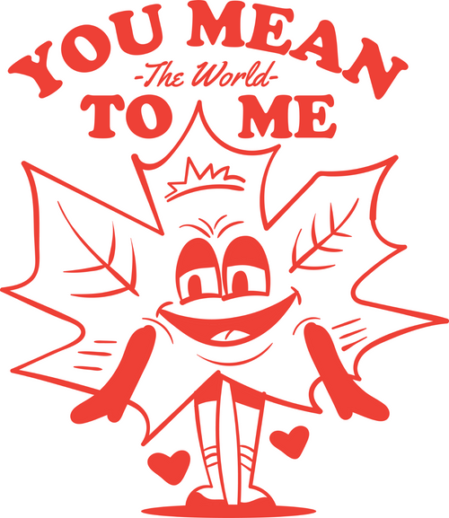 You Mean the World to Me Poster Canvas Movie Film Print A0 A1 A2 A3 A4 A5 A6 Art