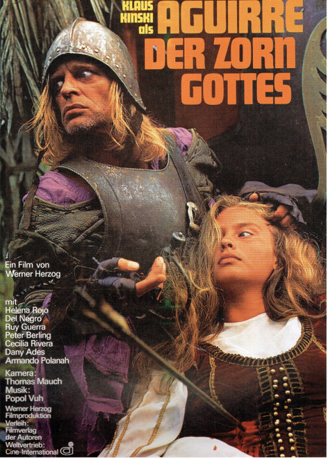 Aguirre, Weath Of God - 1972 Poster Canvas Movie Film Print A0 A1 A2 A3 A4 A5 A6