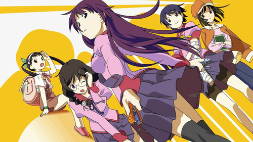 bakemonogatari 2 - Poster (A0-A4) Film Movie Picture Art Wall Decor