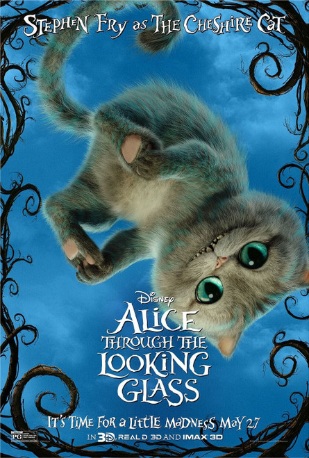 Alice Through the Looking Glass (2016)_14 Movie Film Poster Canvas iconic design