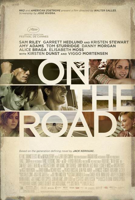 On the Road (2012)_12 Poster Canvas Movie Film Print A0 A1 A2 A3 A4 A5 A6 Art Wa