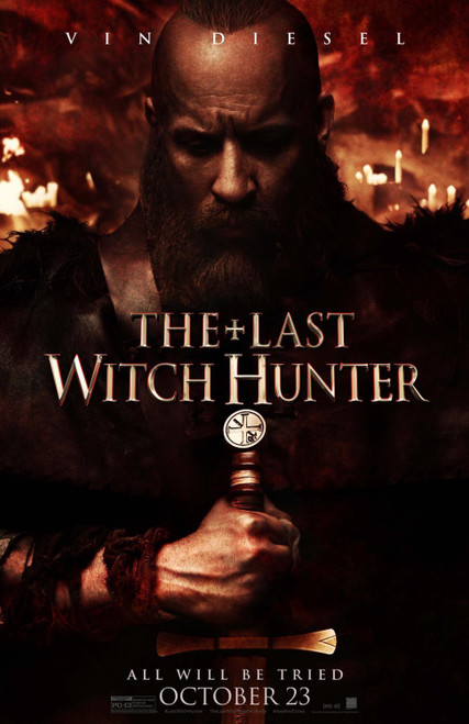 The Last Witch Hunter (2015)_11 Poster Canvas Movie Film Print A0 A1 A2 A3 A4 A5