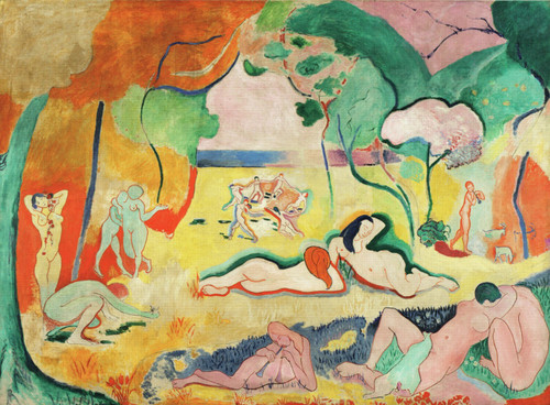 Henri Matisse - The joy of life (2) Poster Canvas Movie Film Print A0 A1 A2 A3 A