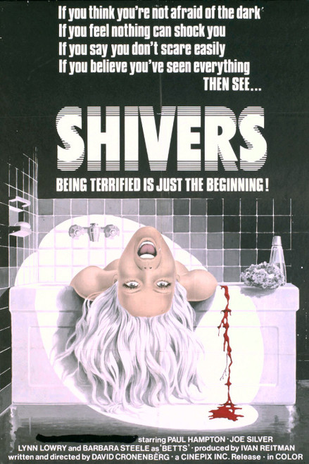SHIVERS (THEY CAME FROM WITHIN) (THE PARASITE MURDERS) (1975) 1 Poster Canvas Mo