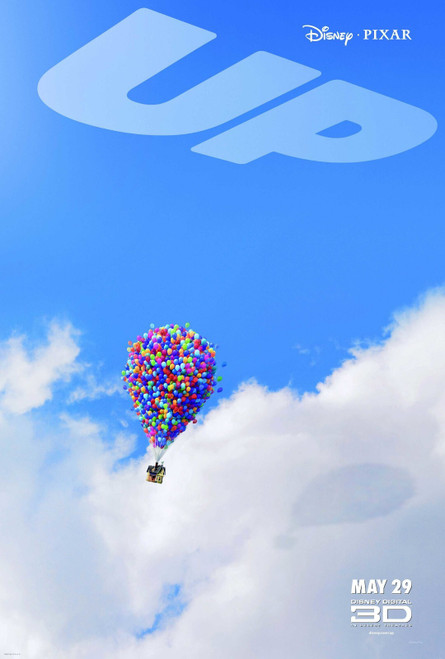 Up (2009)_1 Poster Canvas Movie Film Print A0 A1 A2 A3 A4 A5 A6 Art Wall Decorat