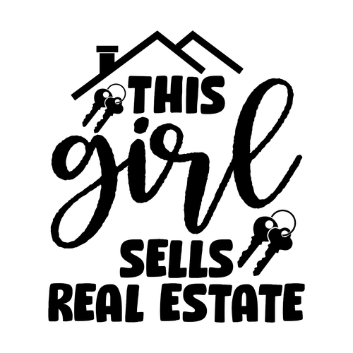 This girl sells real estate-01 (4) Poster Canvas Movie Film Print A0 A1 A2 A3 A4